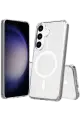 Newface Samsung Galaxy S26 Plus Magneticsafe Şeffaf Silikon - Şeffaf