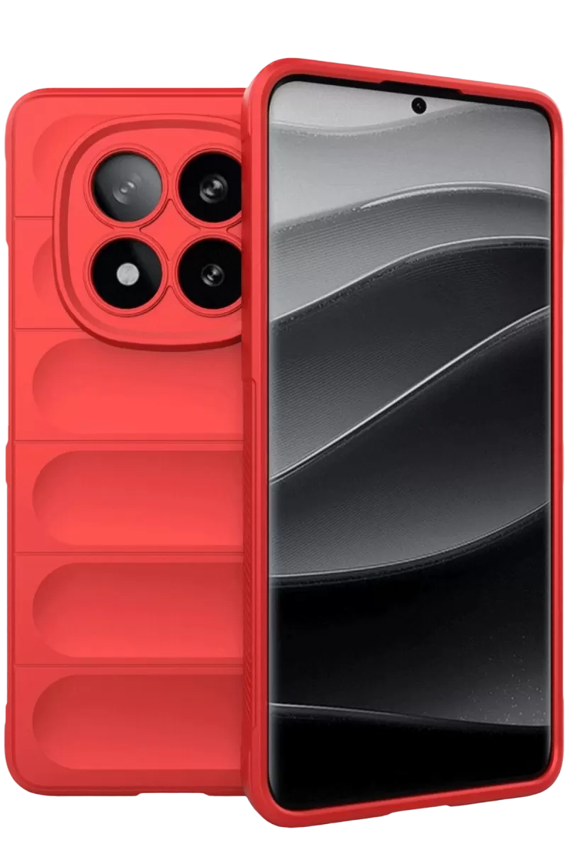 Newface Xiaomi Redmi Note 15 4G Optimum Silikon - Kırmızı