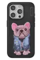 Venco Apple iPhone 15 Pro Cute Desenli Kapak - Siyah