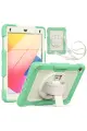 Newface Apple iPad 5 Air 9.7 Kılıf Strap New Tablet Kapak - Yeşil