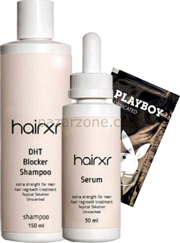 Hairxr Dht Blocker Saç Bakım Şampuanı 150 ml + Serum 30 ml + Jel