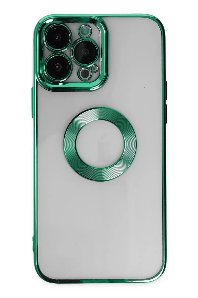 Newface Apple iPhone 14 Pro Kılıf Slot Silikon - Köknar Yeşili