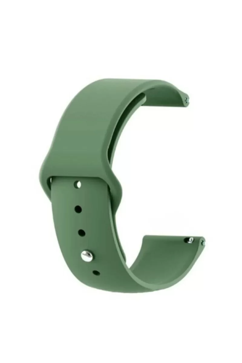 Newface Huawei GT4 41mm 18mm Klasik Kordon - Haki Yeşil