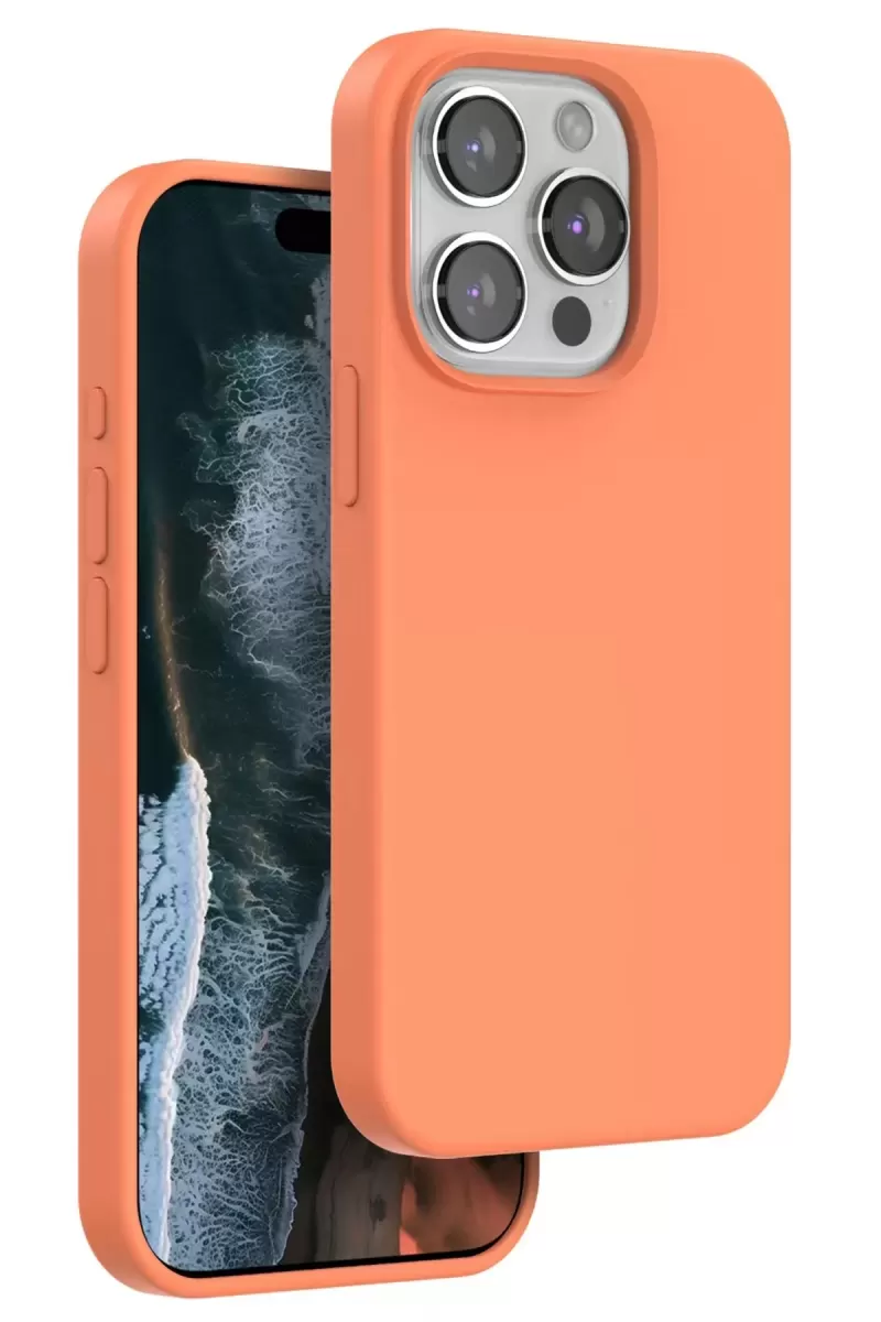 Venco Apple iPhone 15 Pro Home Magsafe Kapak - Turuncu