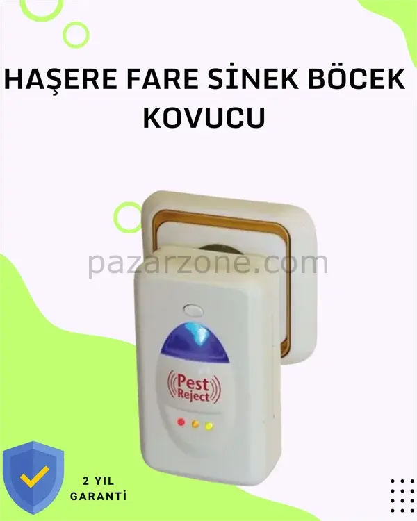 Bakım Gerektirmeyen Ultrasonik Haşere Kovucu – Uzun Ömürlü Kullanım