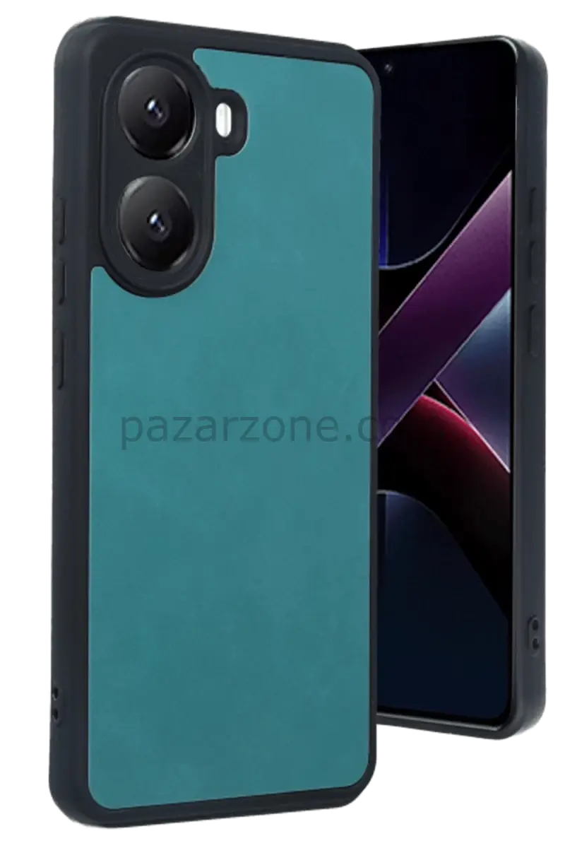 Newface Xiaomi Poco X7 Pro Kılıf Aras Deri Kapak - Açık Yeşil