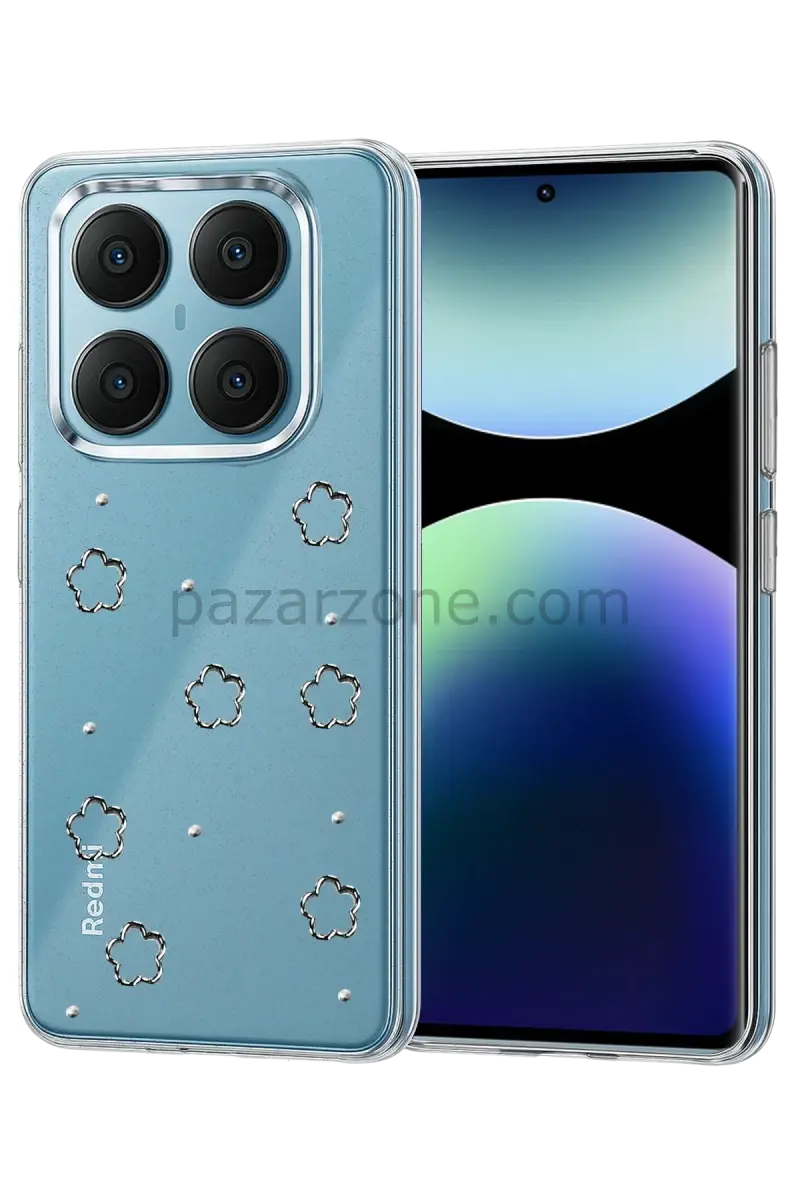 Newface Xiaomi Redmi Note 14 Pro 4G Fiyonk Desenli Kapak - Desen 2