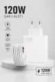 Turbo Hızlı Şarj Destekli 120W USB-C Şarj Seti