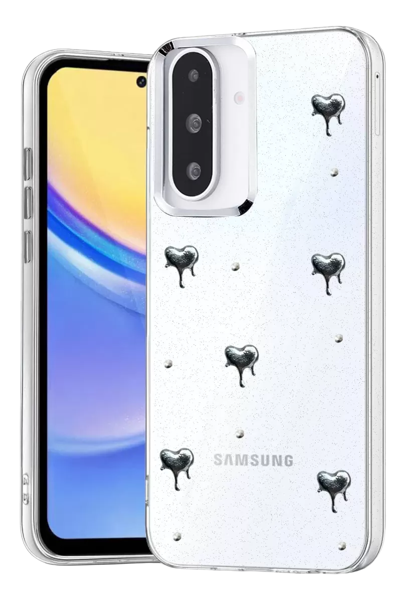 Newface Samsung Galaxy A26 Fiyonk Desenli Kapak - Desen 1