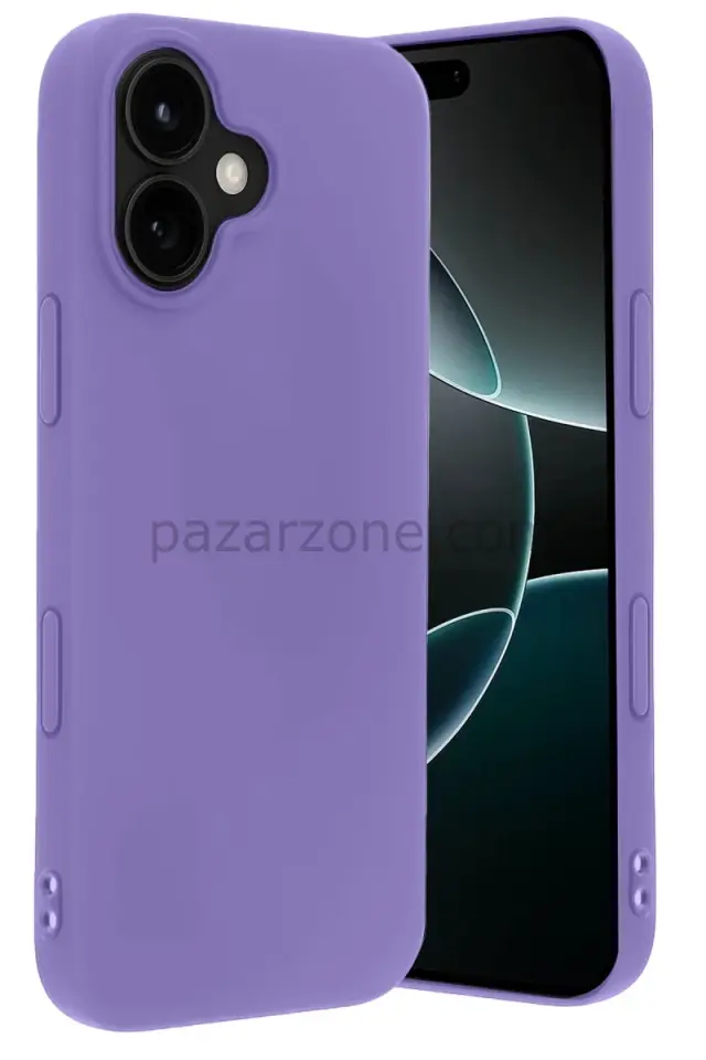Newface Apple iPhone 17 First Silikon - Lila