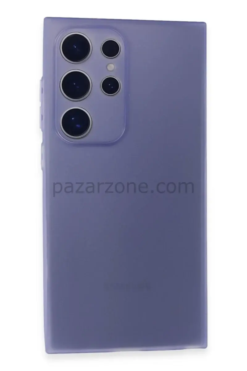 Newface Samsung Galaxy S24 Ultra Kılıf Puma Silikon - Mor