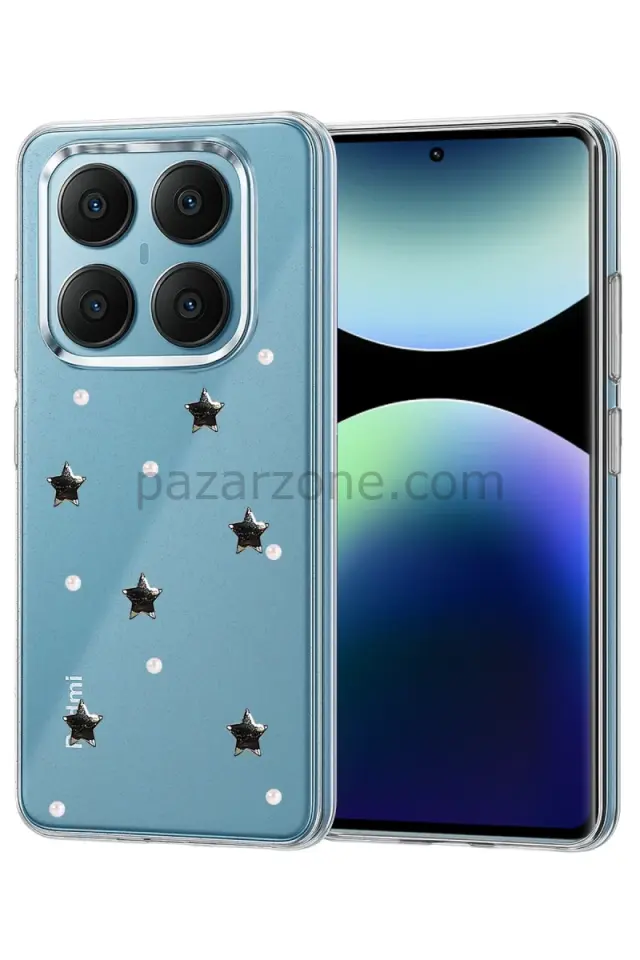 Newface Xiaomi Redmi Note 14 Pro 4G Fiyonk Desenli Kapak - Desen 7