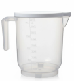 Pratik Mutfak Ölçü Kabı - 2 Litre Dereceli Şeffaf Hazne Bpa Free