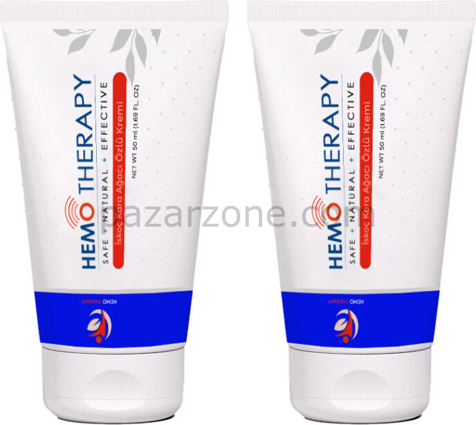 Hemo Therapy 2 Adet Iskoç Karaağaç Özlü Bağsur Kremi 50 ml