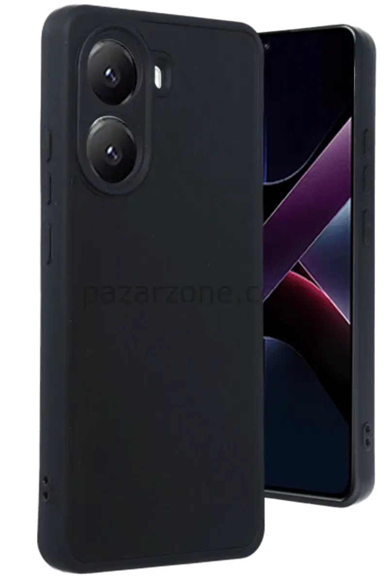 Newface Xiaomi Poco X7 Pro Kılıf Aras Deri Kapak - Siyah