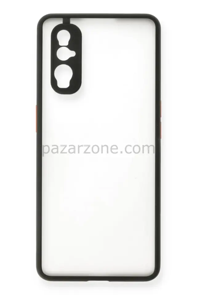 Newface Oppo Find X2 Kılıf Montreal Silikon Kapak - Siyah