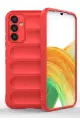 Newface Samsung A36 Kılıf Optimum Silikon - Kırmızı