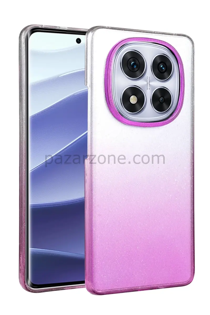 Newface Xiaomi Redmi Note 14 Pro 4G Glossy Kapak - Mor