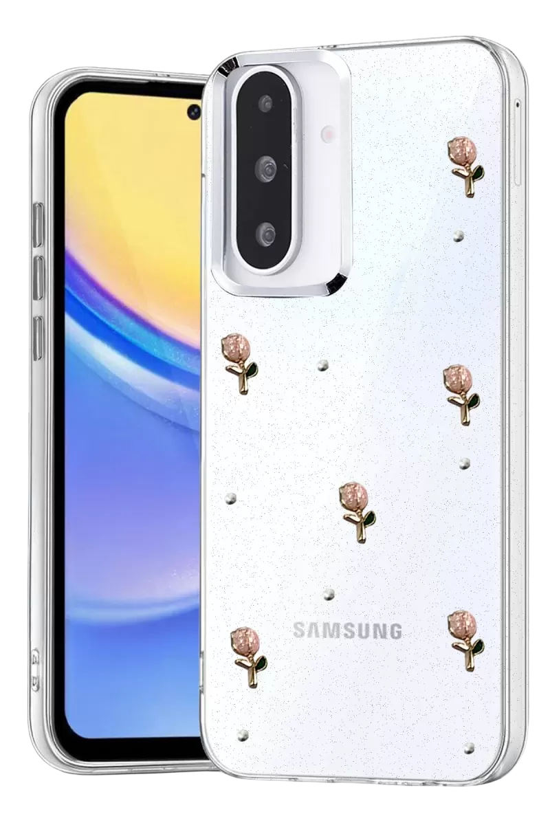 Newface Samsung Galaxy A26 Fiyonk Desenli Kapak - Desen 6
