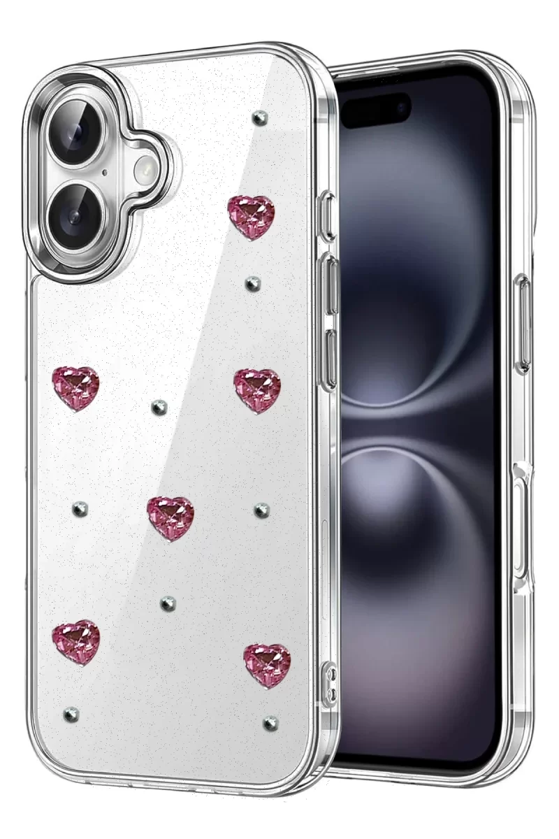 Newface Apple iPhone 17 Fiyonk Desenli Kapak - Desen 3