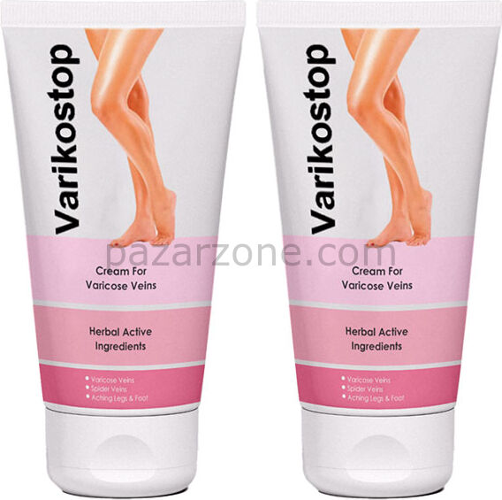 Varikostop 2 Adet Bacak Bakım Kremi 50 ml