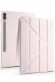 Newface Samsung Galaxy X610 Tab S9 FE Plus 12.4 Kılıf Kalemlikli Mars Tablet Kılıfı - Rose Gold
