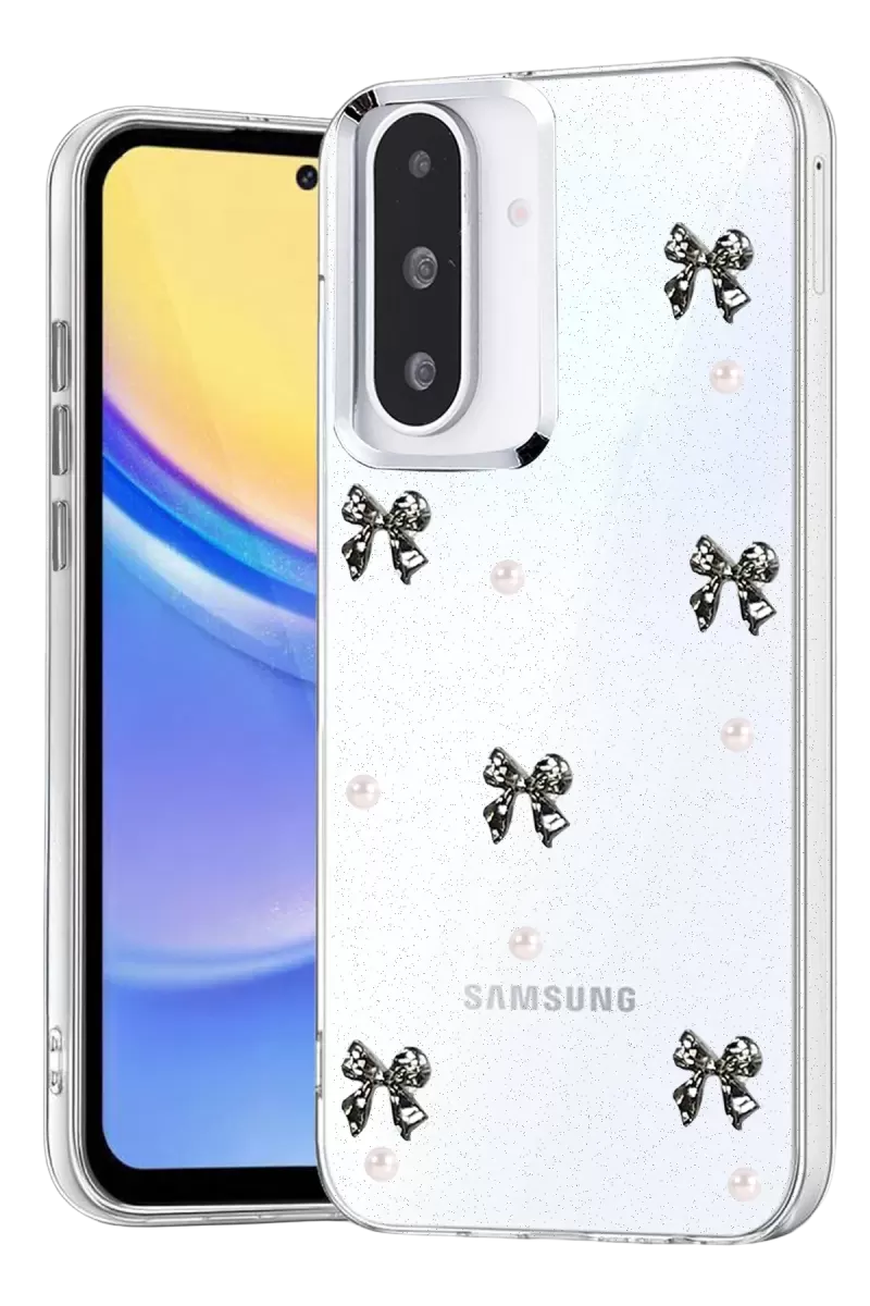 Newface Samsung Galaxy A26 Fiyonk Desenli Kapak - Desen 8