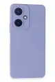 Newface Vivo Y27 Kılıf Nano içi Kadife Silikon - Lila
