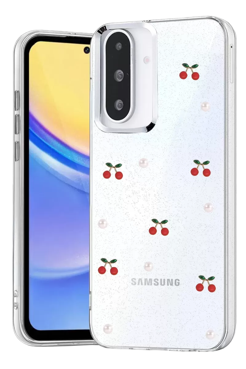 Newface Samsung Galaxy A26 Fiyonk Desenli Kapak - Desen 9