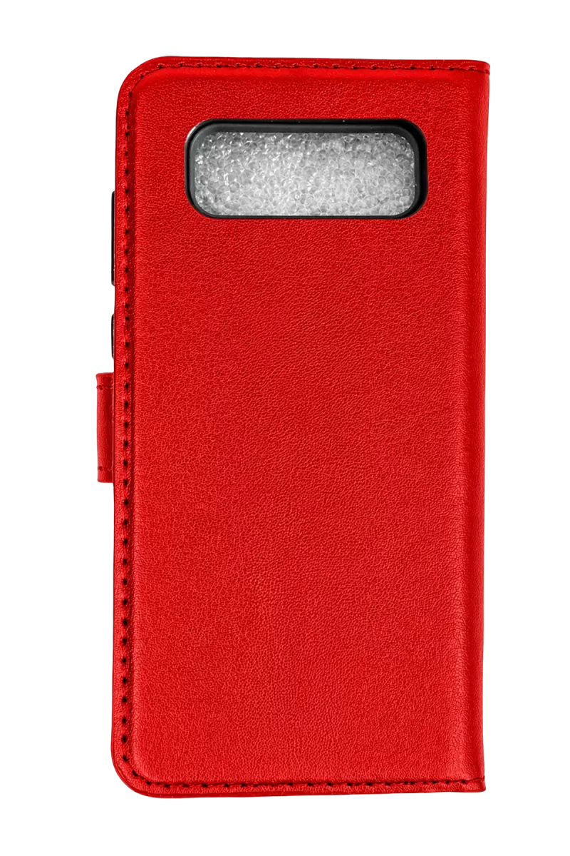 Newface Samsung Galaxy Note 8 Kılıf Trend S Plus Kapaklı Kılıf - Kırmızı