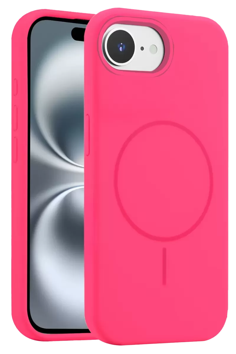Joko Apple iPhone 16E Kılıf Jully Magsafe Kapak - Pembe