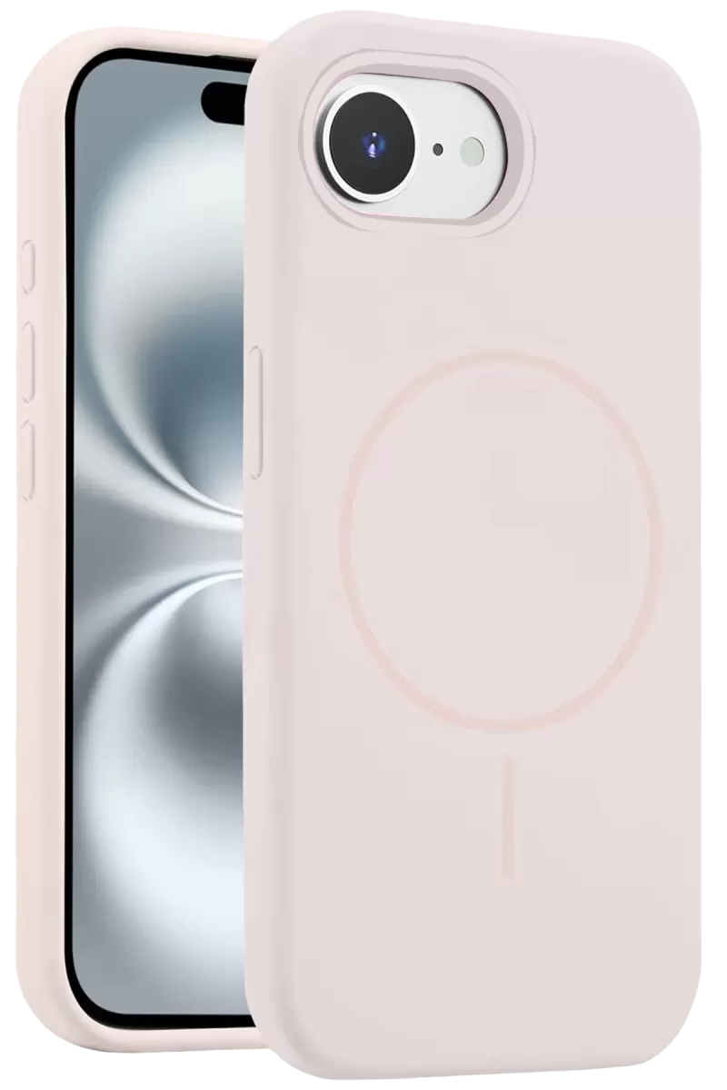 Joko Apple iPhone 16E Kılıf Jully Magsafe Kapak - Pudra
