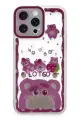 Newface Apple iPhone 14 Pro Kılıf Sweet Desenli Silikon Kapak - Pembe
