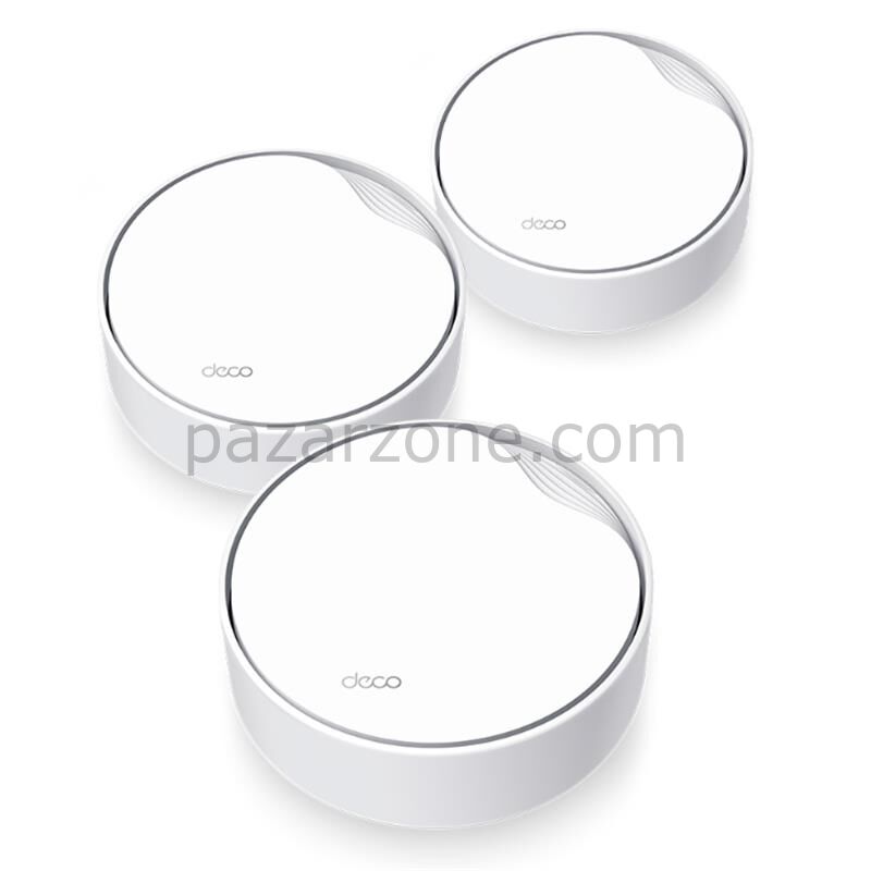 TP-LINK DECO X50-POE AX3000 MESH EV WI-FI 6 SİSTEMİ (ÜÇLÜ)