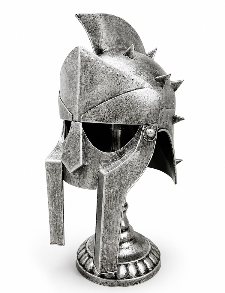 Gladyatör Miğferi Biblosu - Metal - 53x16 cm Dekoratif Obje