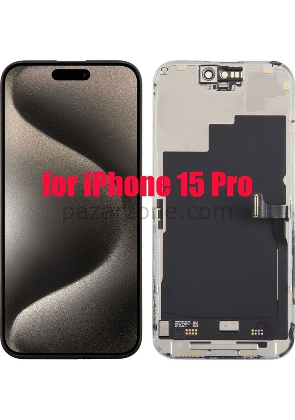 iPhone 15 Pro Uyumlu Ekran (ZY İNCEL  FHD+ COF DİA