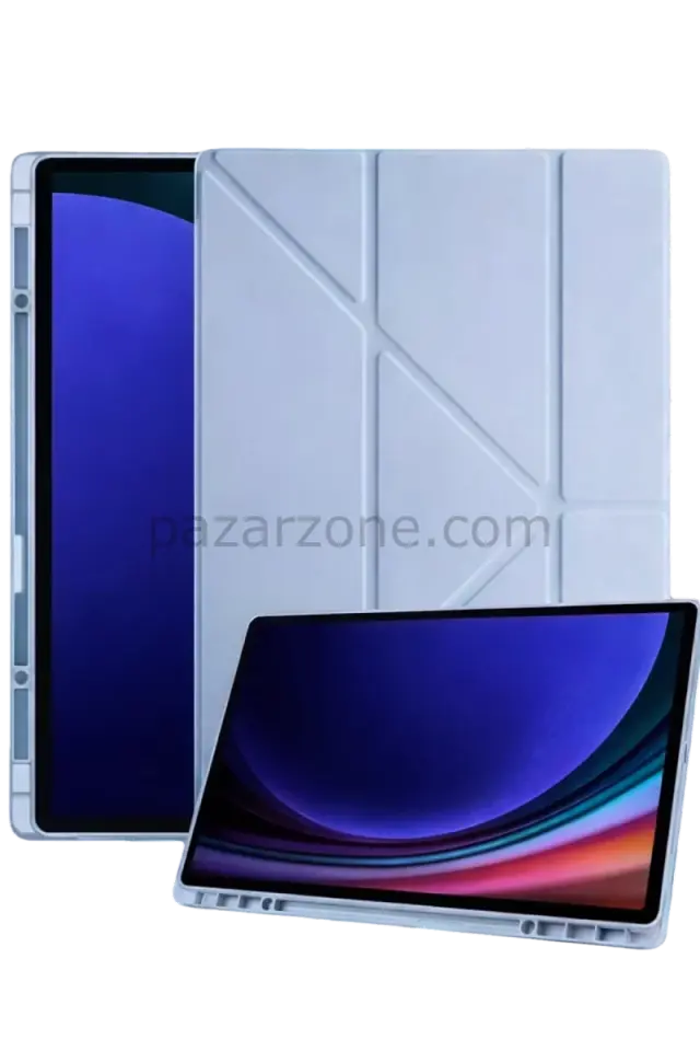 Newface Samsung Galaxy X730 Tab S11 Kalemlikli Mars Tablet Kılıfı - Mavi