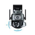 3MP + 3MP Wi-Fi IP TF Kart Girişli Optik Zoom Kamera