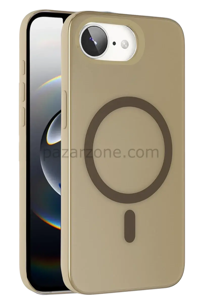 Joko Apple iPhone 16E Tuna PC Slim Magsafe Kapak - Titan Gri