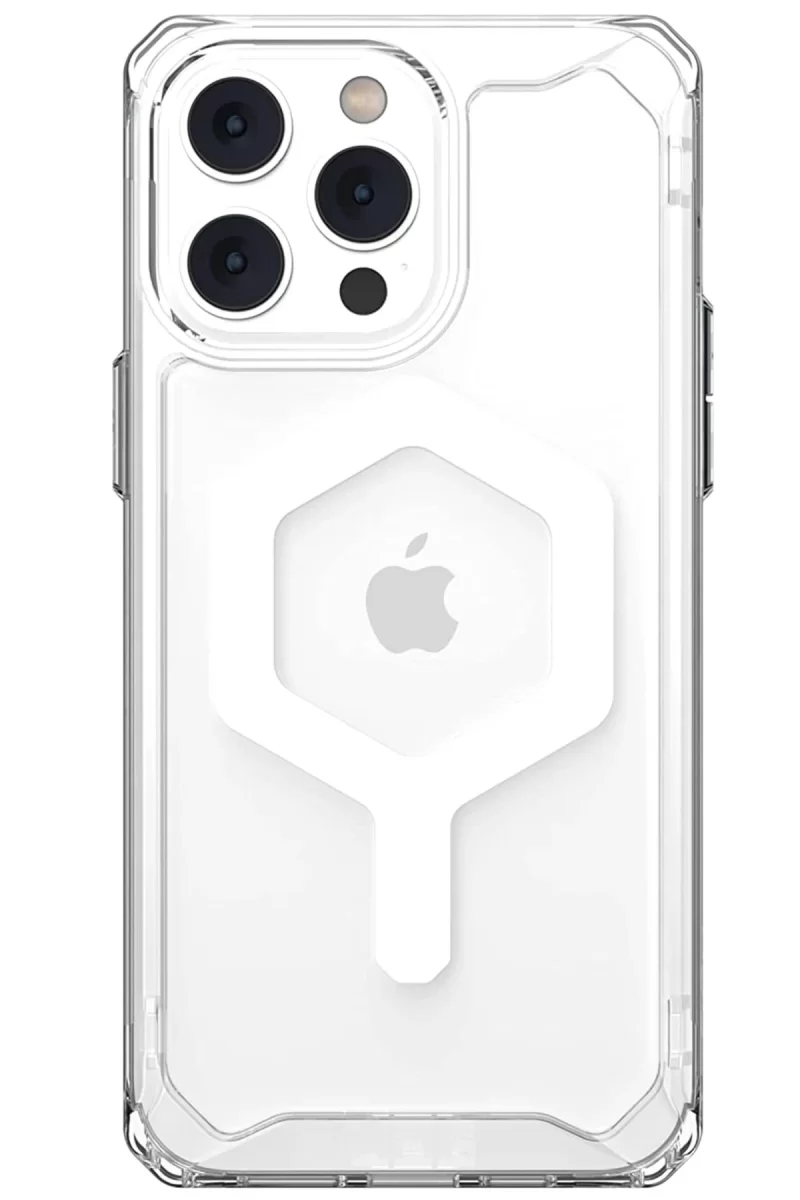 Newface Apple iPhone 14 Pro Kılıf Uag Plyo Magneticsafe Silikon - Şeffaf