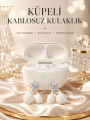 Yeni Nesil Küpeli Kablosuz Kulaklık Güçlü Bataryalı
