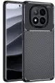 Newface Xiaomi Redmi Note 14 Pro 4G Kılıf Auto Focus Karbon Kapak - Siyah