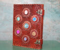 Taşlı Deri Defter Model 12