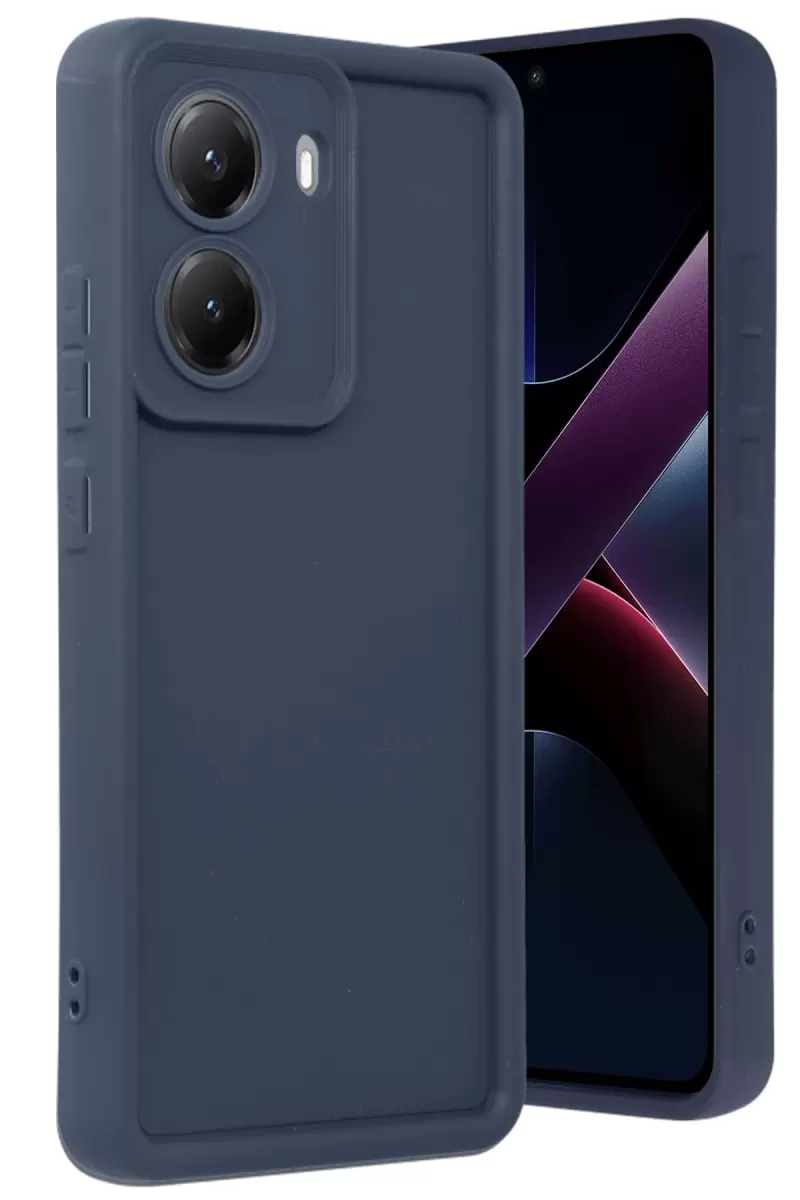 Newface Xiaomi Poco X7 Pro Viera Silikon - Lacivert