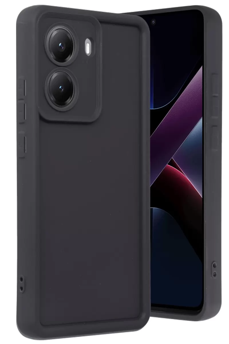Newface Xiaomi Poco X7 Pro Viera Silikon - Siyah