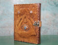 Taşlı Deri Defter Model 4