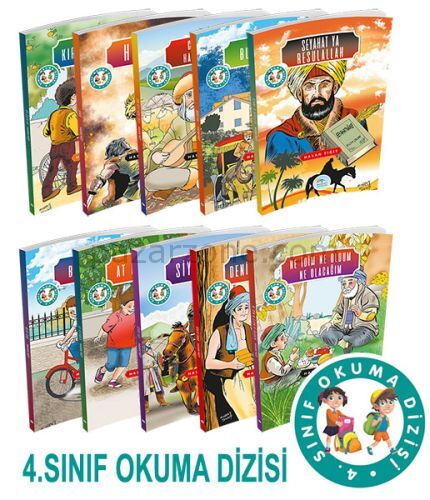4. Sınıf Okuma Dizisi (10 Kitap Takım)