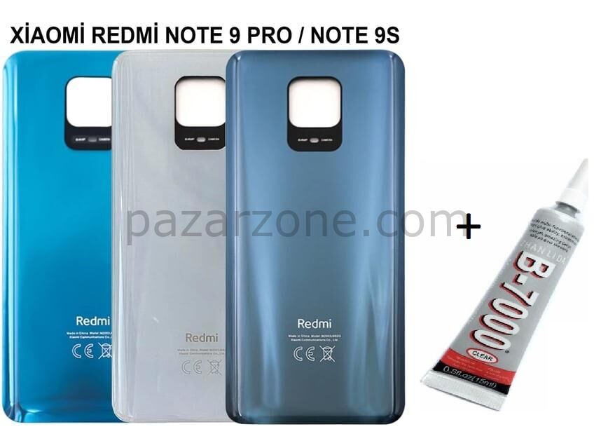 REDMİ NOTE 9 PRO - NOTE 9S Arka Batarya Pil Kapağı