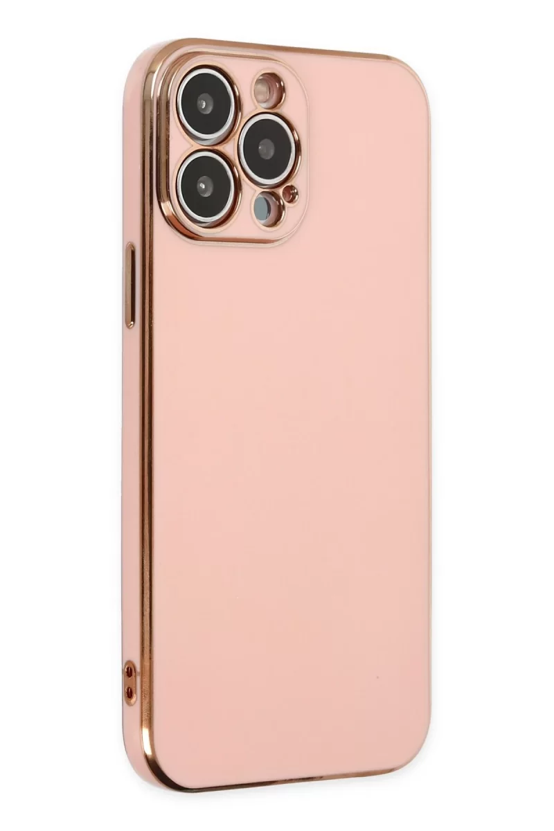 Newface Apple iPhone 14 Pro Kılıf Volet Silikon - Pembe