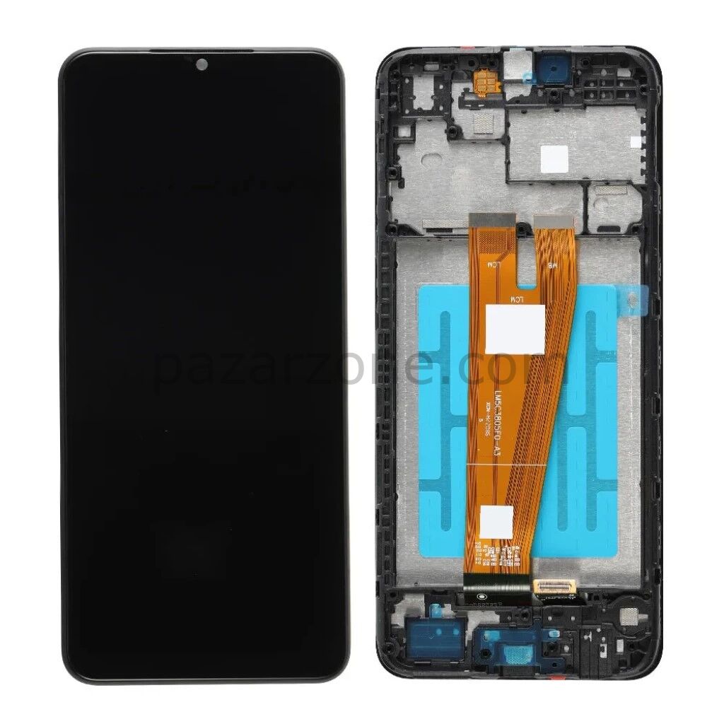 Samsung A04 Sm-A045F Çıtalı Lcd Dokunmatik Ekran (